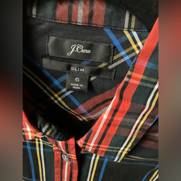Jcrew tartan plaid shirt - Picture 5 of 6